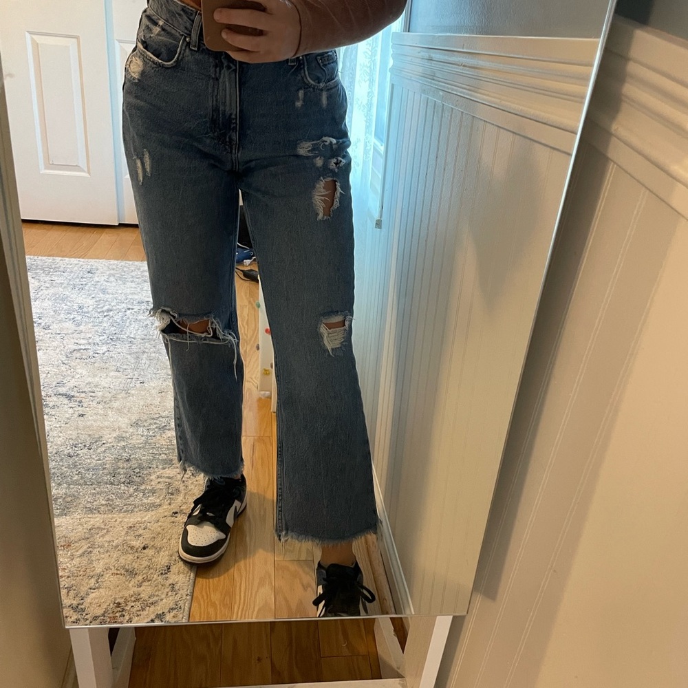 Forever 21 Distressed Jeans